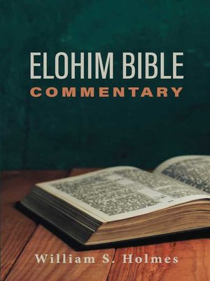 cover image of Elohim Bible Commentary